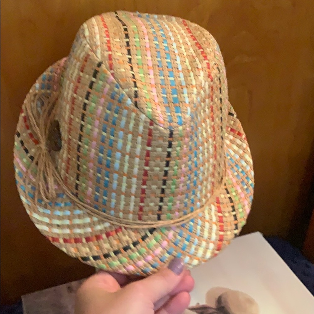 Multicolored hat
